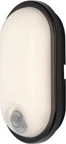 Rabalux hort2 kültéri fali lámpa 15w 1300lm ip65 fekete mozgásérzékelő
