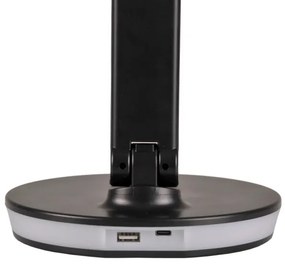 LED RGBW Dimmelhető érintős asztali lámpa NEPTUN LED/7W/230V fekete