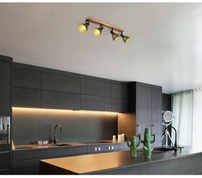 Globo 54660-4 - Spotlámpa LENNA 4xE27/40W/230V