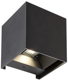 Rabalux 7396 - Kültéri fali lámpa SOLIN 1xG9/42W/230V IP54 fekete