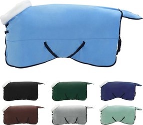 vidaXL Ló Takaró Teljes Aqua 125 cm Polár fleece