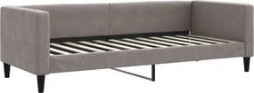 vidaXL tópszínű szövet kanapéágy 80 x 200 cm