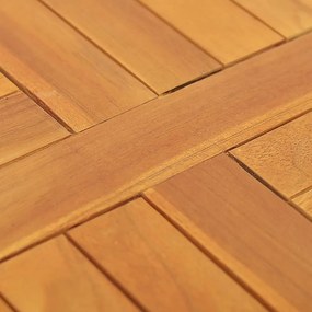 kerek tömör tíkfa asztallap 2,5 cm 50 cm