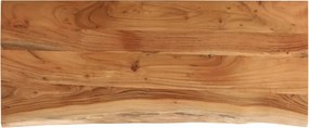 vidaXL tömör akácfa téglalap alakú asztallap 110 x 40 x 3,8 cm