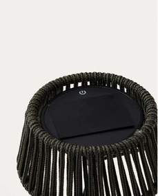 Napelemes LED asztali-hordozható kültéri lámpa ø 11 cm Aldet – Kave Home