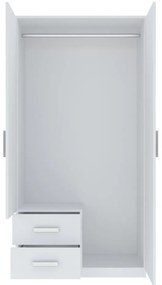 Verdana gardróbszekrény 100cm F 2D2S Fehér N