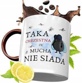 Bordó Bögre Keresztelőre Születésnapi Ajándék fényképes nyomattal