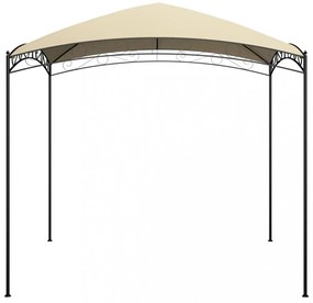 krémszínű pavilon 3 x 3 x 2,65 m 180 g/m²