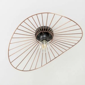 Brilagi - LED felületre szerelhető csillár CERIA WIRE 1xE27/40W/230V 40x56 cm bronz