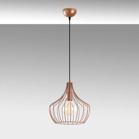 Mezopotamya N-1278 réz fém függőlámpa, Ø27 cm
