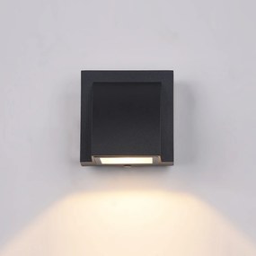 Italux Modern KĂŒltĂ©ri LED lĂĄmpa Edgar Fekete ITXPL-436B IP54