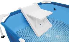 INTEX Rectangular Frame Baby Pool Set fémvázas medence szett, rámpával, 229 x 152 x 45.7 cm (48404)