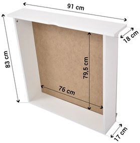 Wilsondo VERONIKA 7 gyerekágy 90x200 vendégággyal - natúr