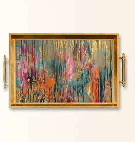 Üveg tálca, 38×24 cm – TPEA9769