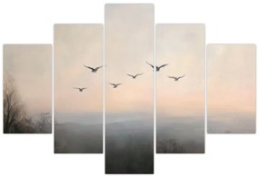 Kép - Madárcsapat (150x105 cm)