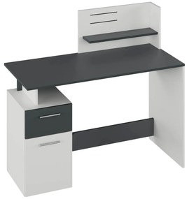 PC asztal Potentes (fehér + grafit) . 1116454