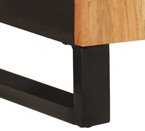 tömör akácfa tálalószekrény 2 ajtóval 60 x 33 x 75 cm