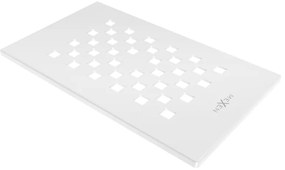 Mexen Hugo zuhanytálca burkolat, fehér - 42910020