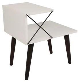 Éjjeliszekrény CROSS 55x50 cm fehér