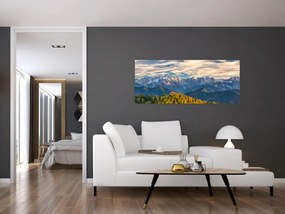 Kép - hegyi panoráma (120x50 cm)