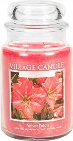 Nagy méretƱ Velvet Petals gyertya Village Candle