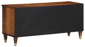 TV Szekrény 100x33x46 cm Tömör Mangófa