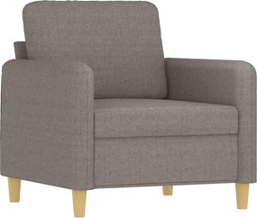 vidaXL tópszínű szövet kanapéfotel 60 cm