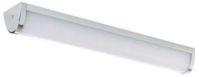 LED lámpatest , tükörvilágítás , PESSA , 9 Watt , 35 cm , meleg fehér , króm , IP44