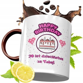 Bordó Bögre 30. Születésnapra Ajándék fényképes nyomattal