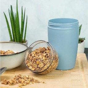 Westmark kétrészes uzsonnás doboz, 700 ml, kék, S