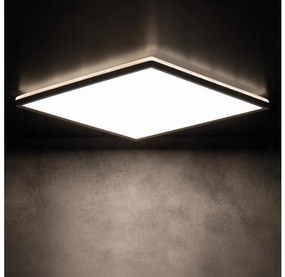 Kanlux Kanlux 31511- LED Fürdőszobai mennyezeti lámpa AZPO LED/22W/230V 42x42 cm IP54 fekete KX2607