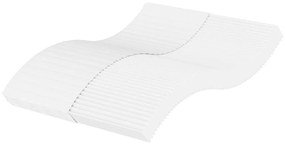 fehér H2/H3 keménységű habmatrac 140 x 210 cm