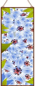 Flower Panel üvegkép, falikép
