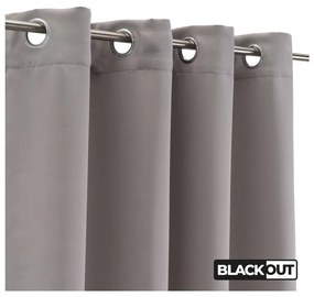 Szürke sötétítő függöny 140x260 cm Best-Out – Casa Selección