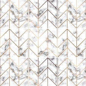 Marble and Gold Line 9 db-os falmatrica szett, 20 x 20 cm - Ambiance