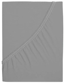 Jersey lepedő kiságyba EXCLUSIVE 70x140 cm szürke