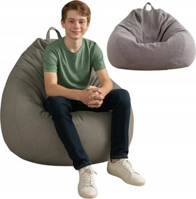 Puff Bag Sako Ülőgarnitúra 185L Ad.con Eps Sötétszürke