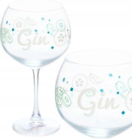 Pohár 680 ml Gin italok koktélok italok széles csapos üveg