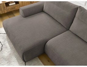 Barna sarokkanapé Aden – Bobochic Paris