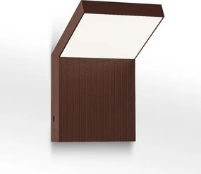 BRILAGI - RIANO LED/8W/230V kültéri fali lámpatest barna IP65