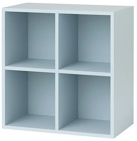 Boxie nyitott fali szekrény 80x80x37 cm kék