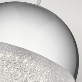 Quintiesse glamour modern függeszték moonlit csiszolt króm elsqn-moonlit-p-pc