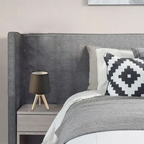 Rabalux 2069 - LYCHEE asztali lámpa 1xE14/25W/230V fekete