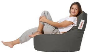 Babzsák 70x70 cm szürke