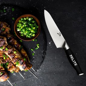 Zelite Infinity by Klarstein Comfort Pro, 6" szakácskés, 56 HRC, rozsdamentes acél
