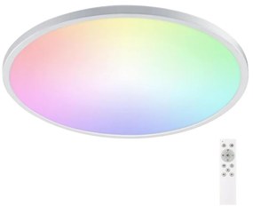 Aigostar B.V. Aigostar LED RGBW fürdőszobai lámpa, 24W, 230V, 42 cm, IP44, távirányítóval AI0546