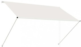 feltekerhető krémszínű napellenző 200 x 150 cm