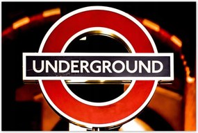 Poszterek 120x80 Underground London