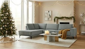 Sötétszürke sarokkanapé (bal oldali) Copenhagen – Scandic