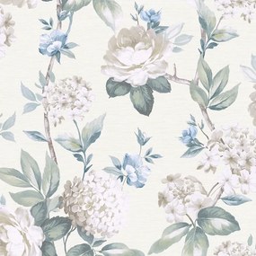 Arthouse Signature 1 Keeka Floral kék-krém virágos papír tapéta – 923802